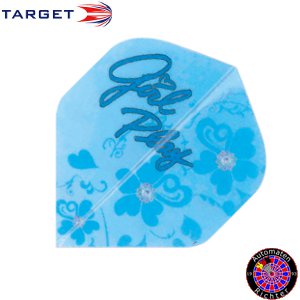 Target Pro 100 Standard Double Sided Design Girl Play - Blau